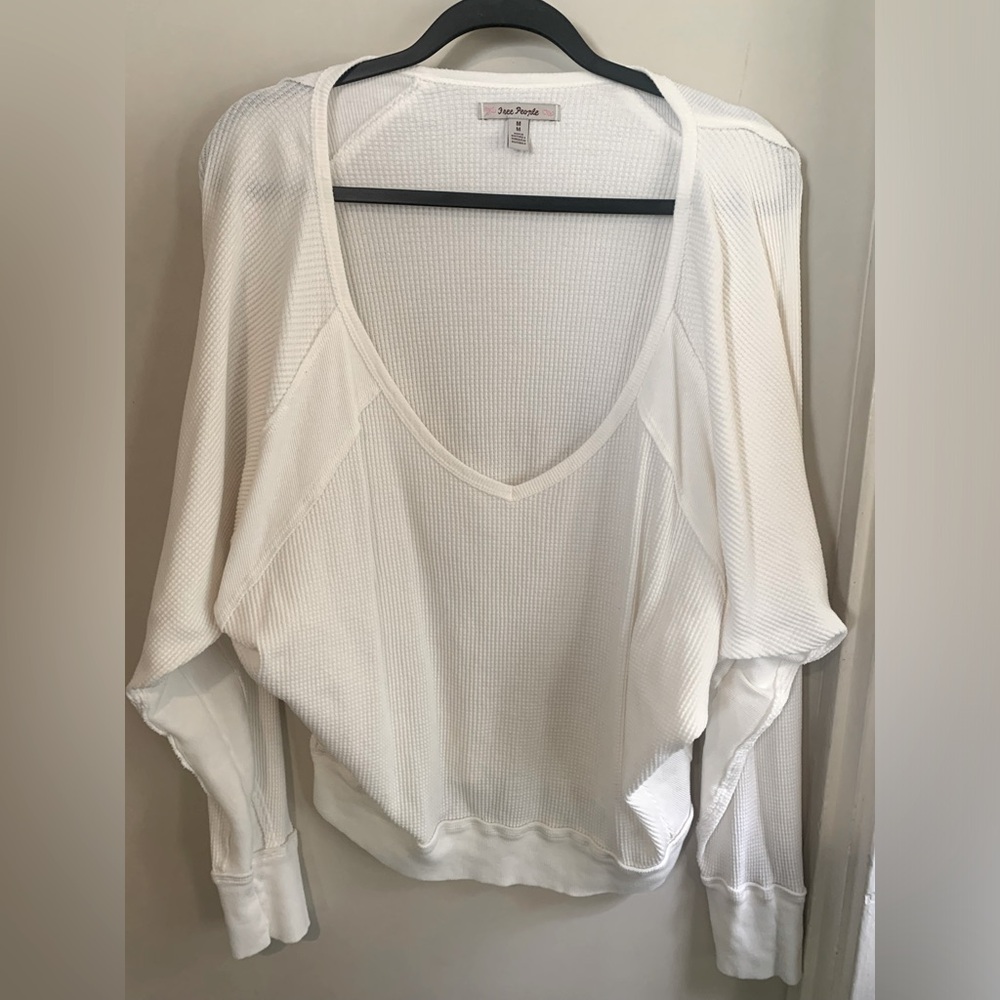 Free People Santa Clara Thermal in Alabaster Sz. Small NWT